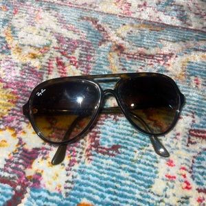 polished havana brown ray•bans